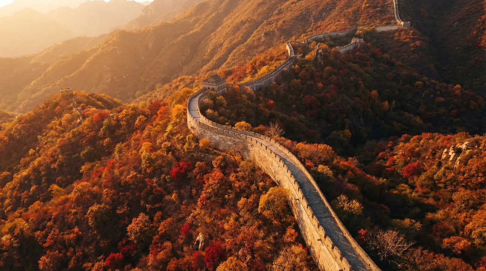 撩她上瘾(黑暗森林)全文免费阅读 秋日长城航拍全景